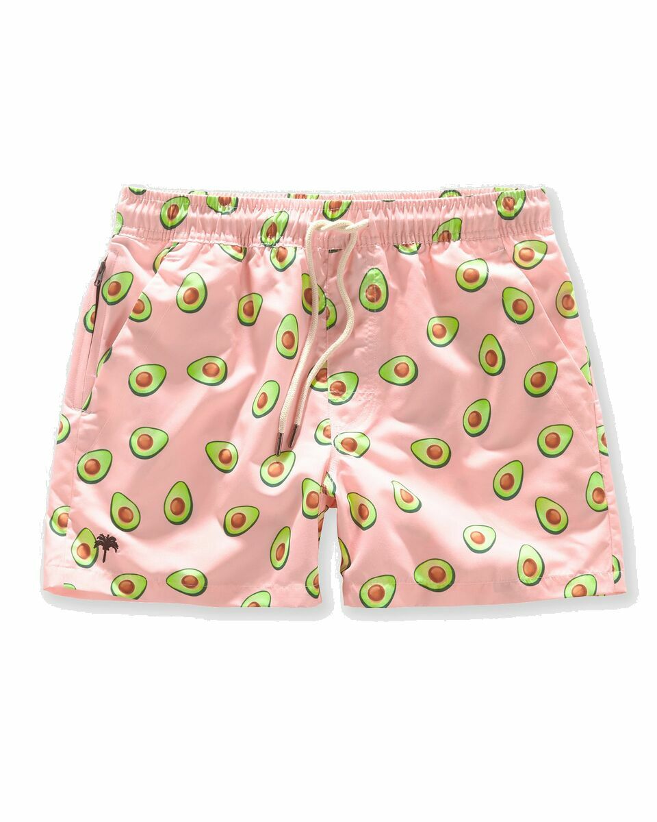 Oas Avocado Swim Shorts Pink - Mens - Swimwear OAS