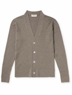 Officine Générale - Miles Ribbed Merino Wool Cardigan - Brown