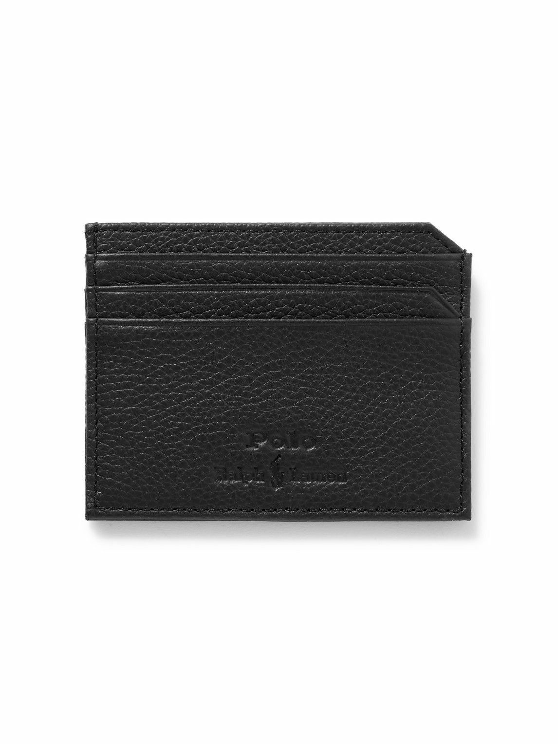 Photo: Polo Ralph Lauren - Logo-Debossed Full-Grain Leather Cardholder