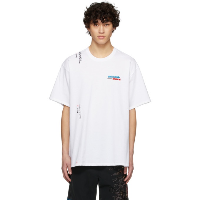 Photo: Doublet White 2 Seconds Holding T-Shirt