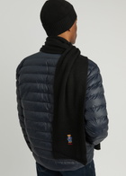 Polo Ralph Lauren Bear Knitted Beanie and Scarf set - Black - One Size