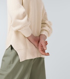 Jil Sander - Ribbed-knit cotton and wool sweater