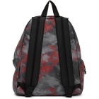Eastpak Black and Red Tie-Dye Padded Pakr Backpack
