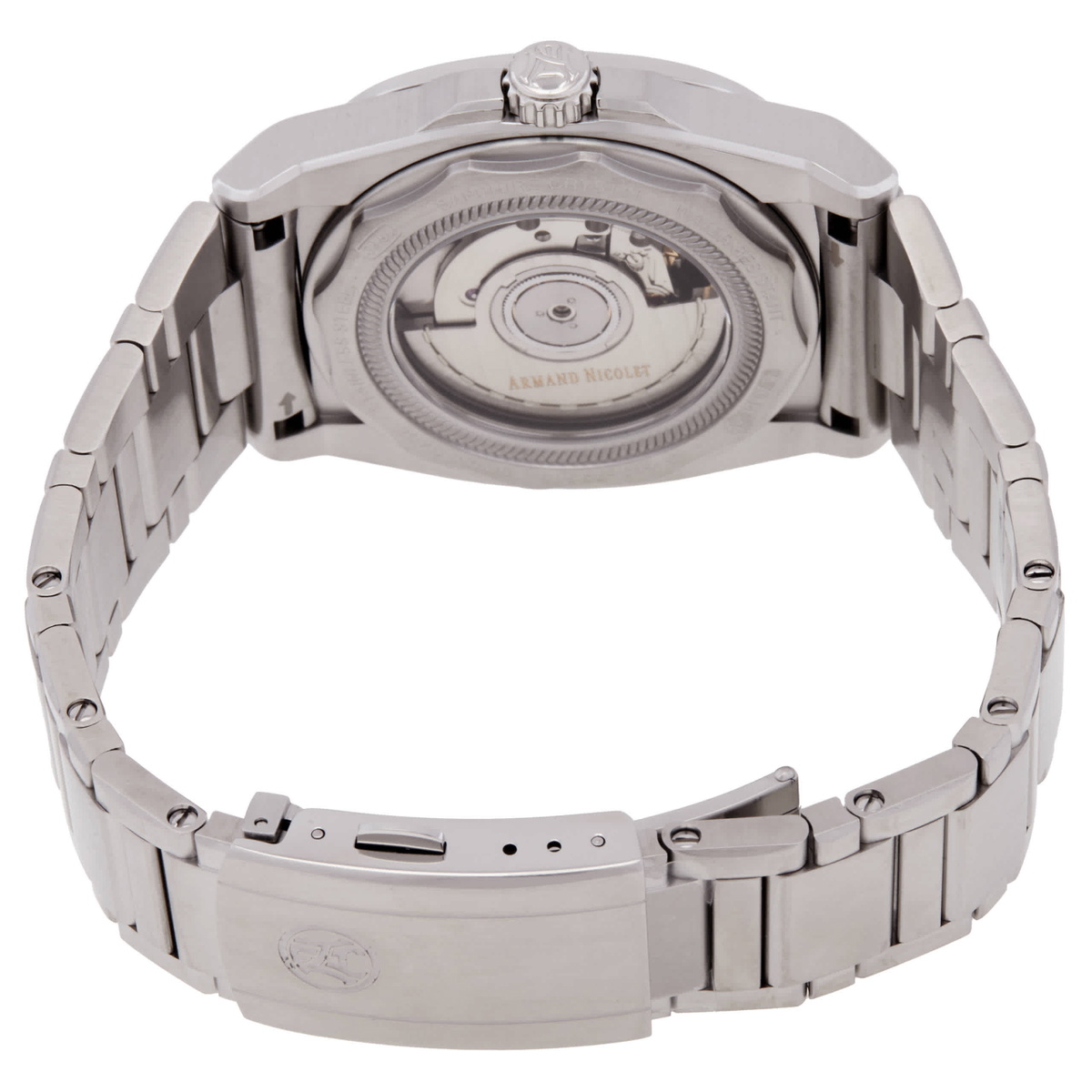 Armand Nicolet JH9 GMT Automatic Black Dial Mens Watch A663HAA-NZ-MA4670A