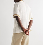 Our Legacy - Elder Embroidered Linen Shirt - White