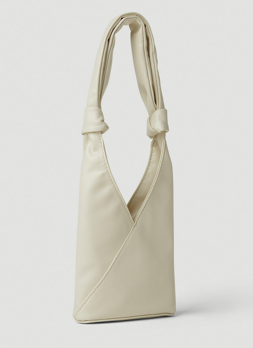 MM6 Maison Margiela - Mini Japanese Tote Bag in White MM6 Maison