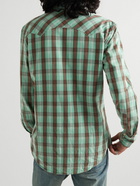 RRL - Checked Cotton Shirt - Green