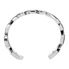 Balenciaga Silver Typo Bracelet