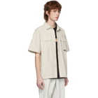 Stussy Tan Convertible Utility Shirt