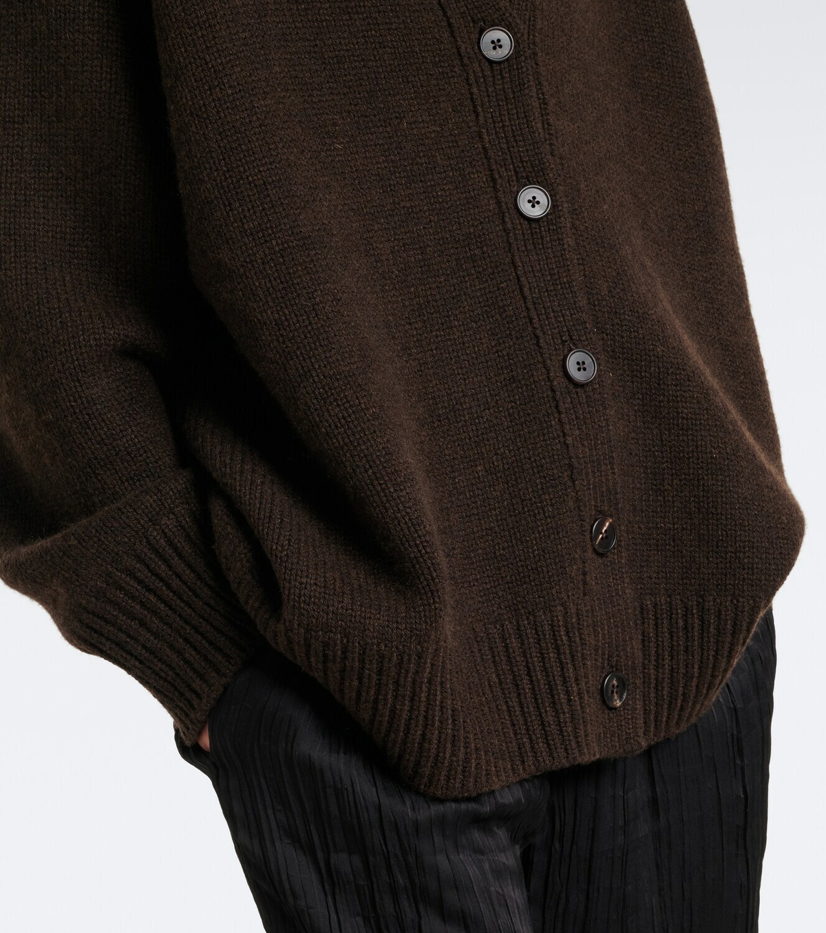 The Row Pranavi cashmere cardigan