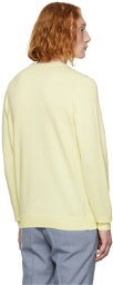 Hugo Yellow San Cassius-C Sweater