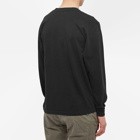 Afield Out Men's Long Sleeve Idyllic T-Shirt in Black