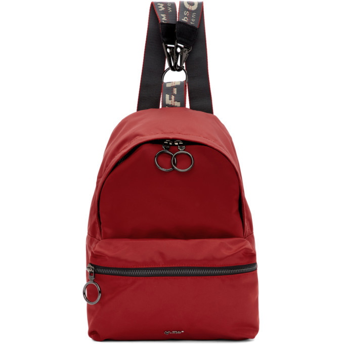 forstørrelse Måltid Windswept Off-White Red Mini Backpack Off-White