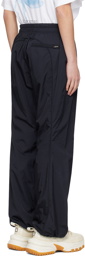 Wooyoungmi Navy Paneled Track Pants
