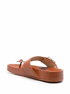 LOEWE PAULA'S IBIZA - Logo Leather Sandals