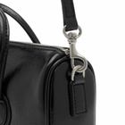 MARGE SHERWOOD Women's Zipper Small Bag in Black Crinkle 