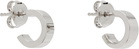 MM6 Maison Margiela Numeric Minimal Signature Hoop Earrings