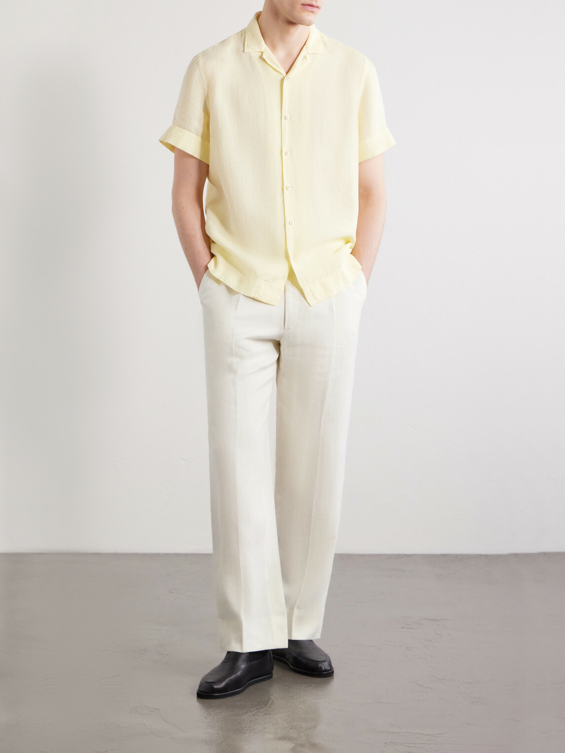 Boglioli - Linen Shirt - Yellow