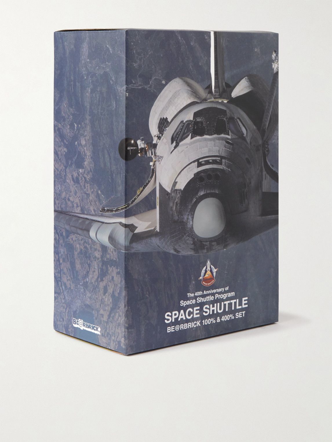 BE@RBRICK - Space Shuttle 100% 400% Printed PVC Figurine Set BE@RBRICK