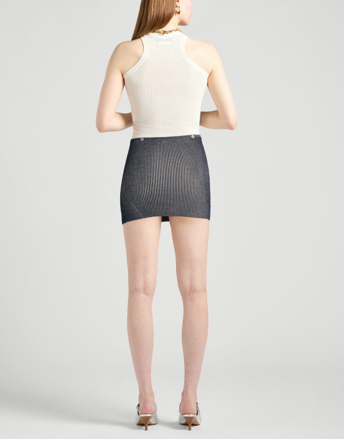 Holzweiler Womens Mini skirt in Blue