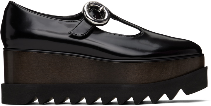 Photo: Stella McCartney Black Elyse T-Bar Platform Mary Jane Derbys
