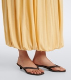 Toteme Suede thong sandals