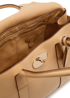 Mulberry Bayswater Small Grained Leather Shoulder bag - Beige - One Size