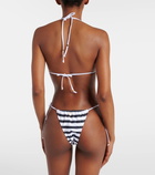 Bananhot Bell striped bikini bottoms