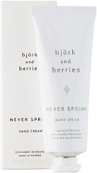bjork and berries Never Spring Hand Cream, 50 mL