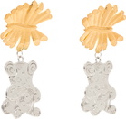 Chopova Lowena Barbed Bunny Drop Earrings