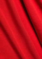 Vince Shrunken 90s Cotton and Modal-blend T-shirt Red