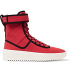Fear of God - Military Nylon High-Top Sneakers - Men - Red