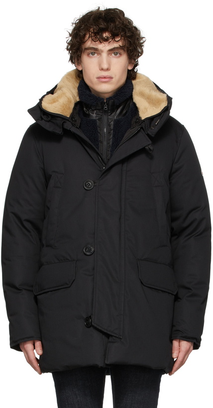 Photo: Holubar Black Boulder Parka Jacket