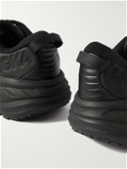 Hoka One One - Bondi SR Rubber Running Sneakers - Black