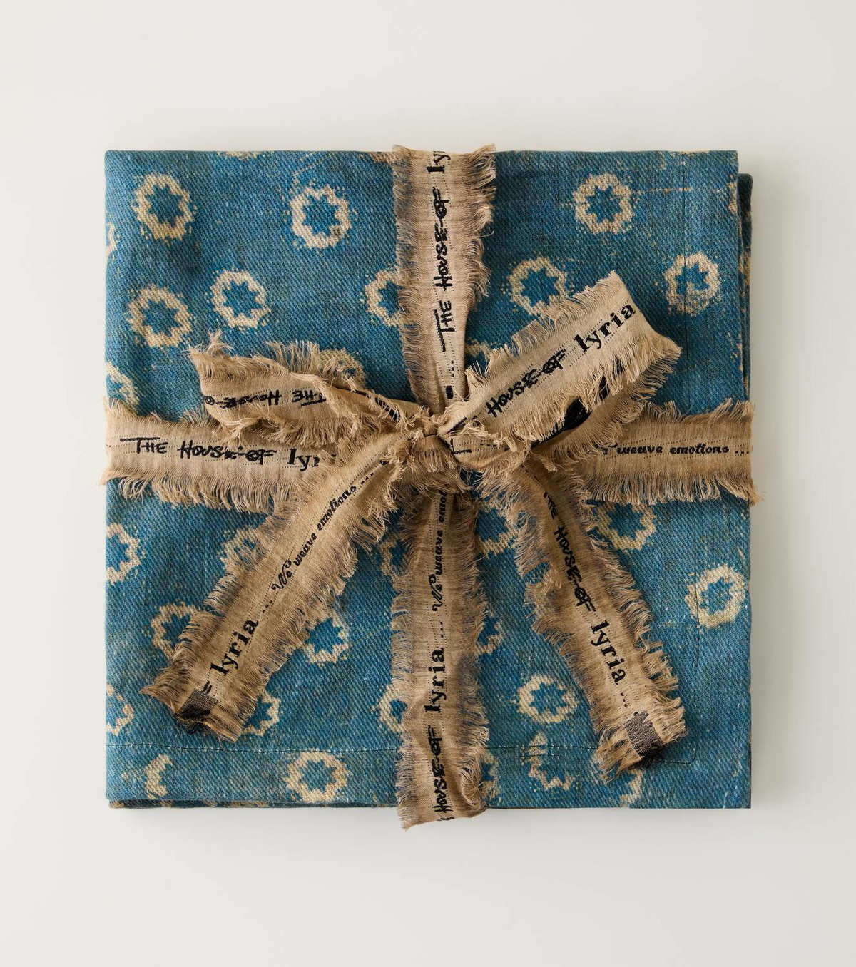 The House of Lyria Pionio set of 2 printed napkins