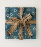 The House of Lyria Pionio set of 2 printed napkins