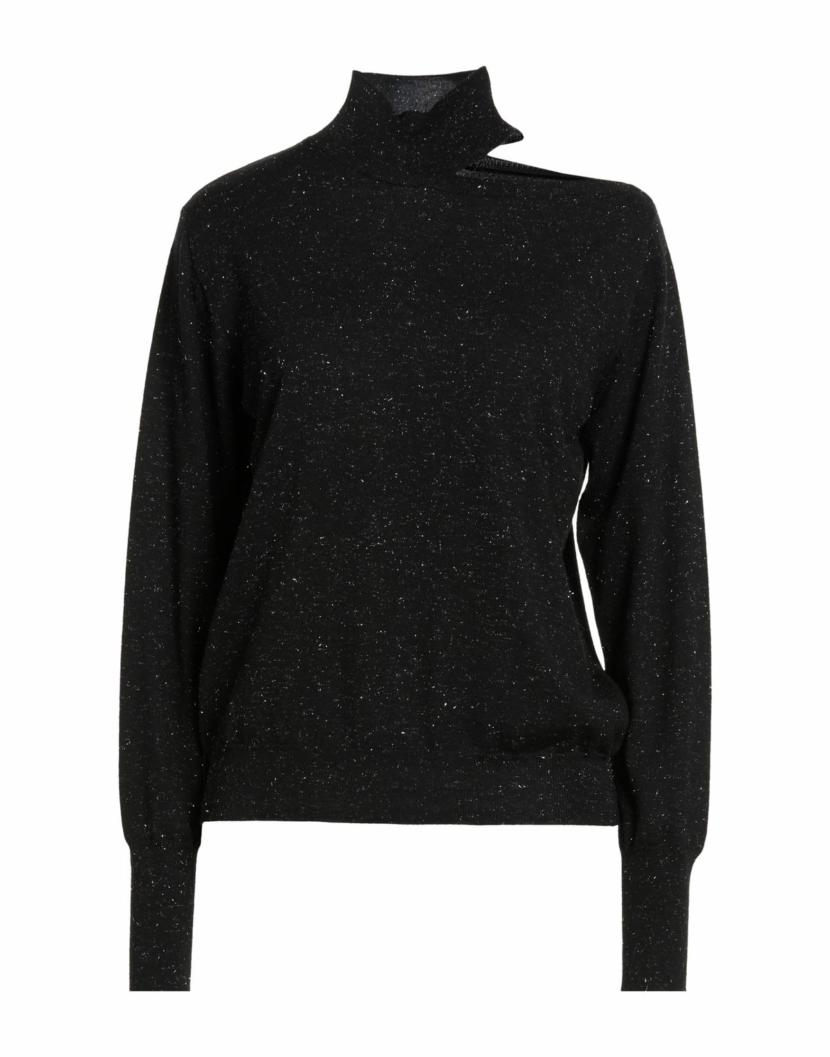 Peserico Womens Turtleneck in Black