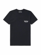 MANAAKI - Taniwha Logo-Print Cotton-Jersey T-Shirt - Black