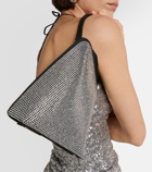 The Attico Sunset crystal-embellished tote bag