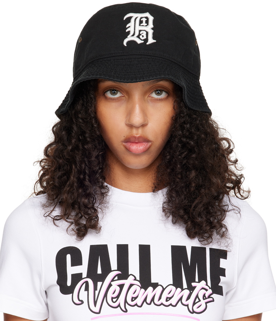 R13 black unisex bucket hat 18817835_40995345_600.jpg main image 2