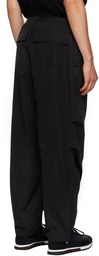 The Row Black Antico Trousers