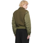 Dries Van Noten Green Wool Jacket