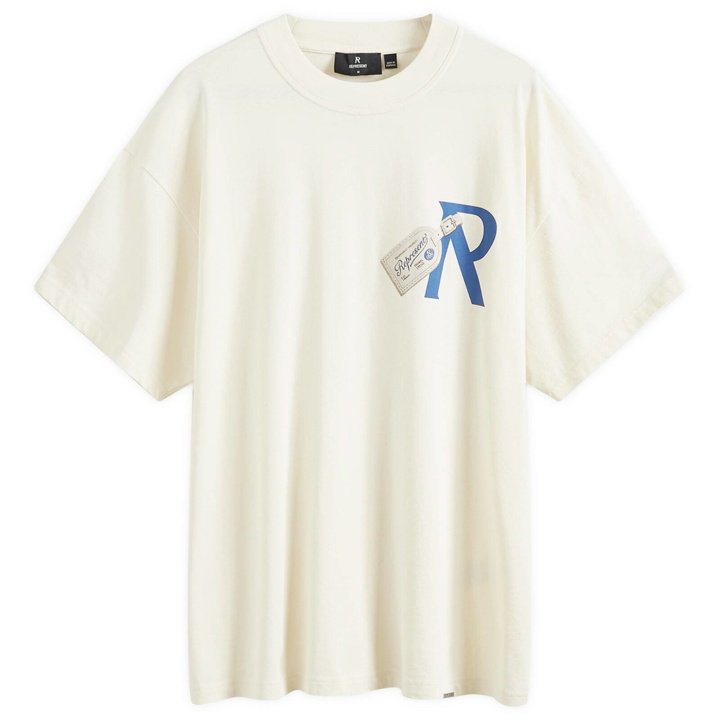 Photo: Represent Men's Luggage Tag T-Shirt in Antique White