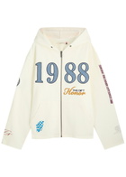 Honor The Gift 1988 Embroidered Hooded Cotton Sweatshirt White