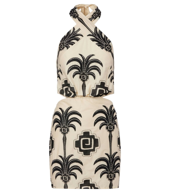 Photo: Johanna Ortiz Pintaderas embroidered minidress