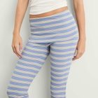 SUNDAYFRUITMARKET Women's Flared Trousers in Skyblue