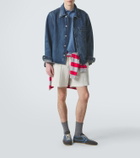 Moncler Logo cotton piqué polo shirt