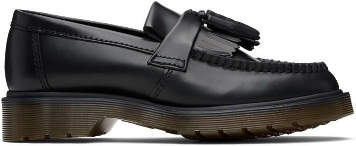 Photo: Dr. Martens Black Adrian Smooth Leather Tassel Loafers
