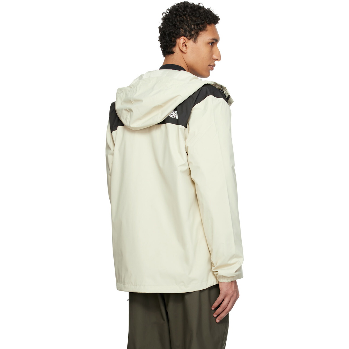 The North Face Beige Antora Rain Jacket