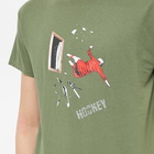 HOCKEY Men's Professional Use T-Shirt in Army Green